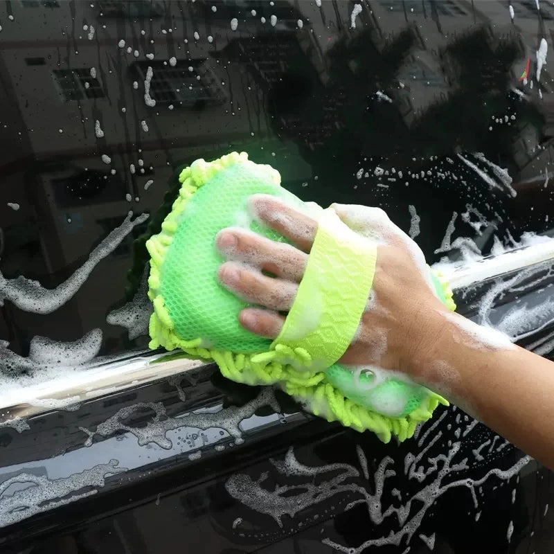 Gant de Lavage Microfibre Chenille — PODIO