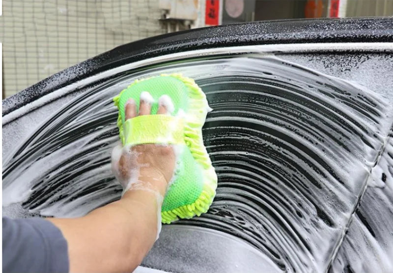Gant de Lavage Microfibre Chenille — PODIO