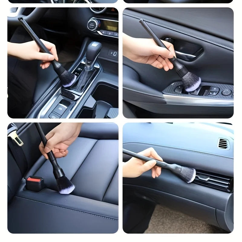 Kit brosses detailing PODIO — grande et précision côte à côte