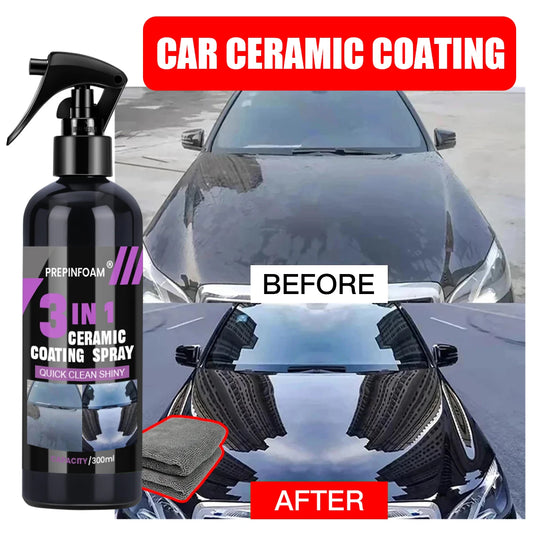 Spray céramique protection PODIO - revêtement hydrophobe carrosserie
