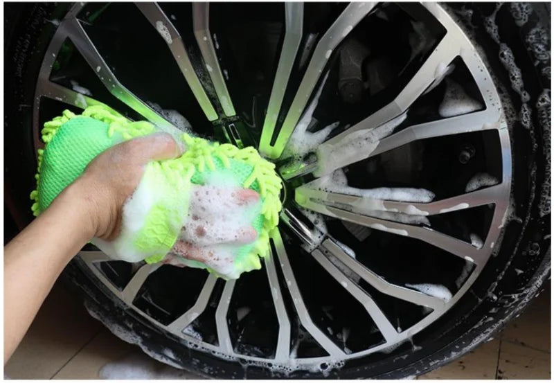 Gant de Lavage Microfibre Chenille — PODIO